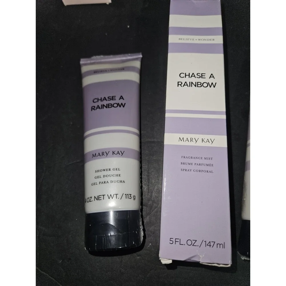 Mary‎ Kay 3 Pc Set Believe And Wonder Chase A Rainbow Set New And Sealed